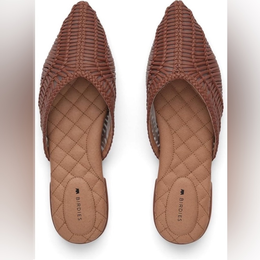 Birdies The Swan in Cognac Leather